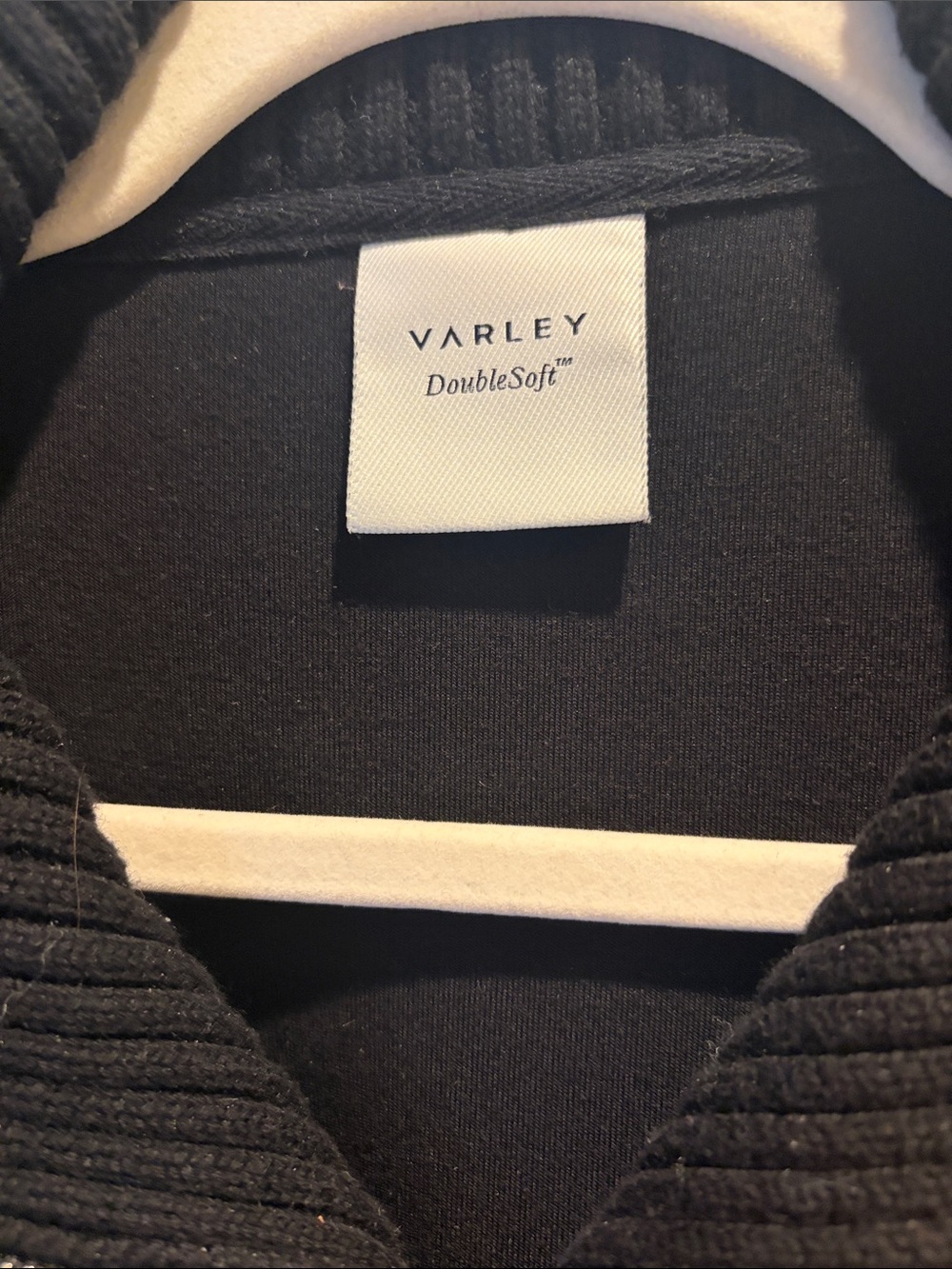 Varley Black Zip-Front Utility Jacket with Drawstring Waist - Picture 2 of 4
